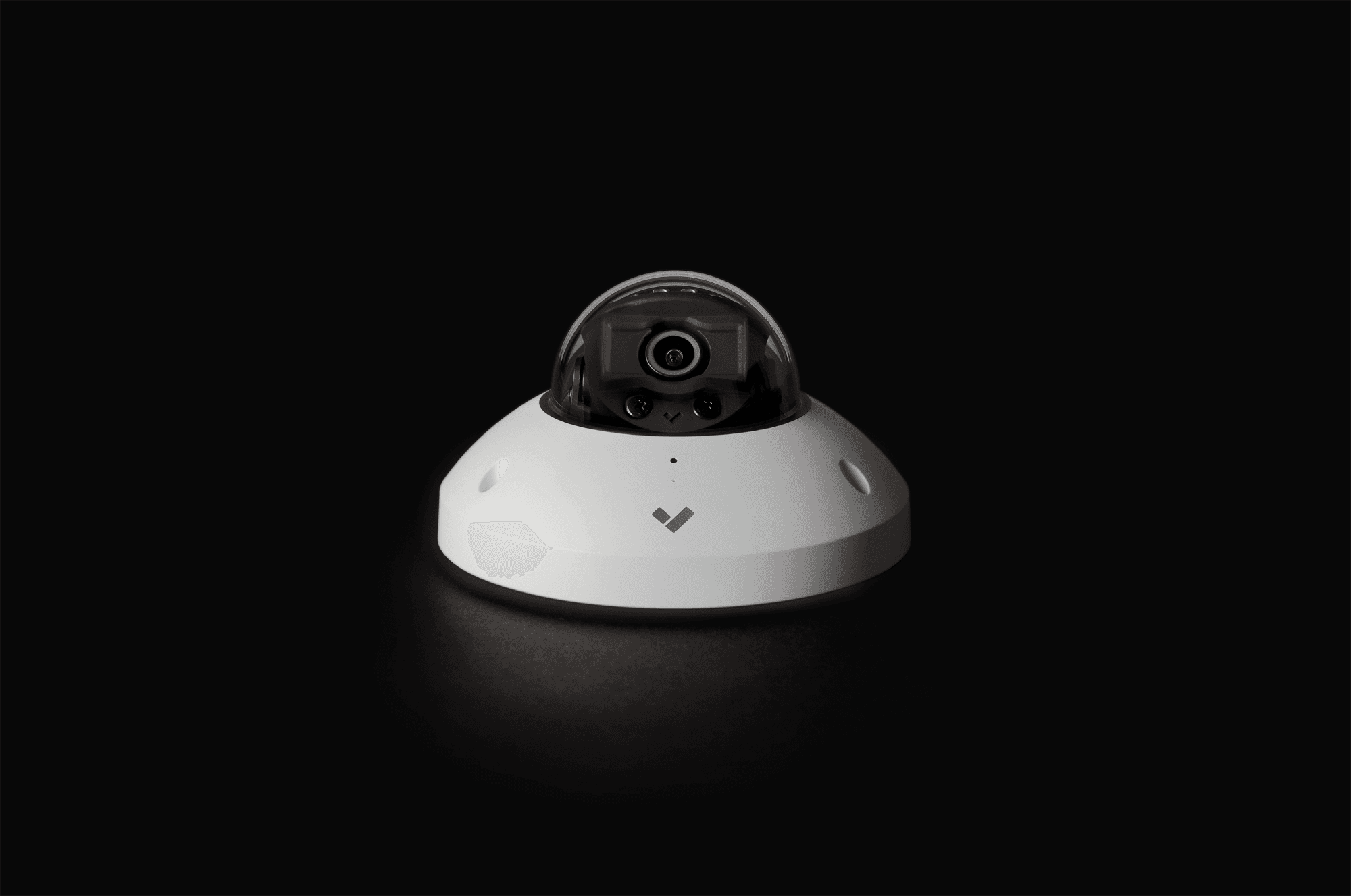 Security camera covering a building entry