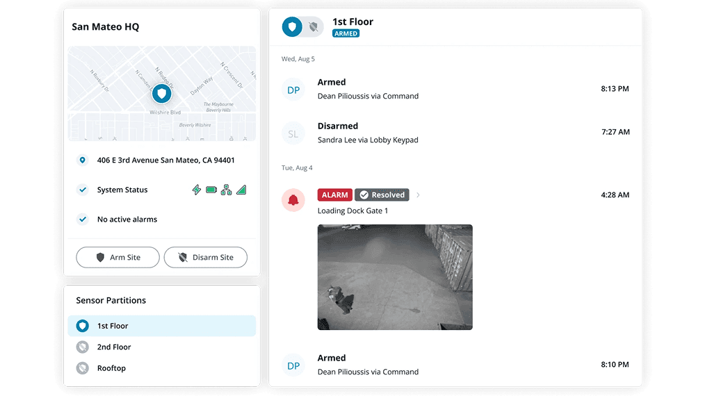 A Software-First Alarm System